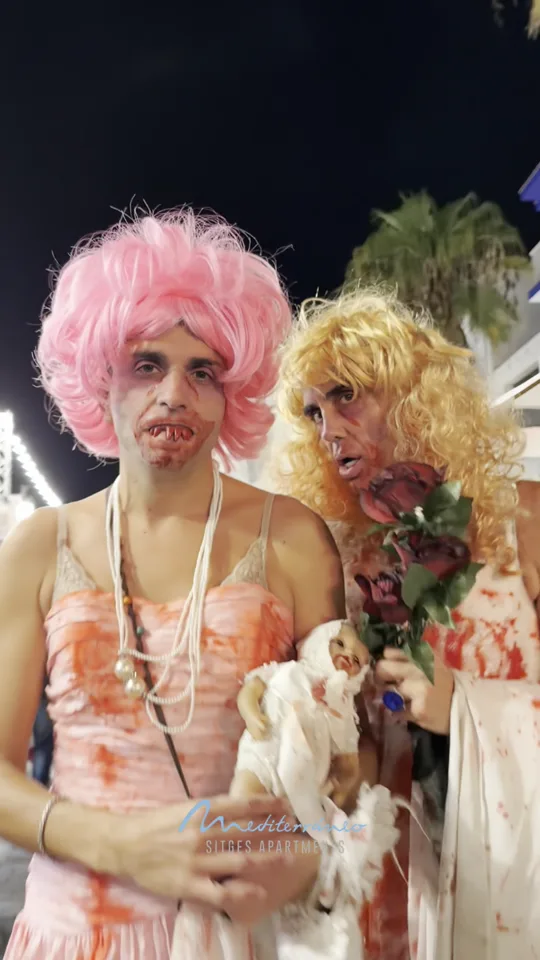 Two zombie brides